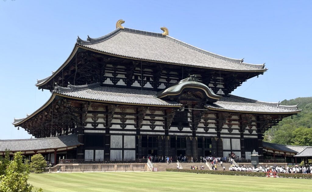 【日本の建築史 第1回】木造建築の始まりとは?法隆寺から学ぶ日本建築の歴史 5 東大寺大仏殿の正面全景